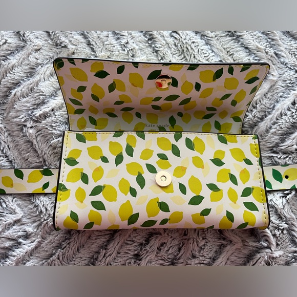🍋 Kate Spade New York Lemon Print Belt Bag L/XL - Picture 6 of 16